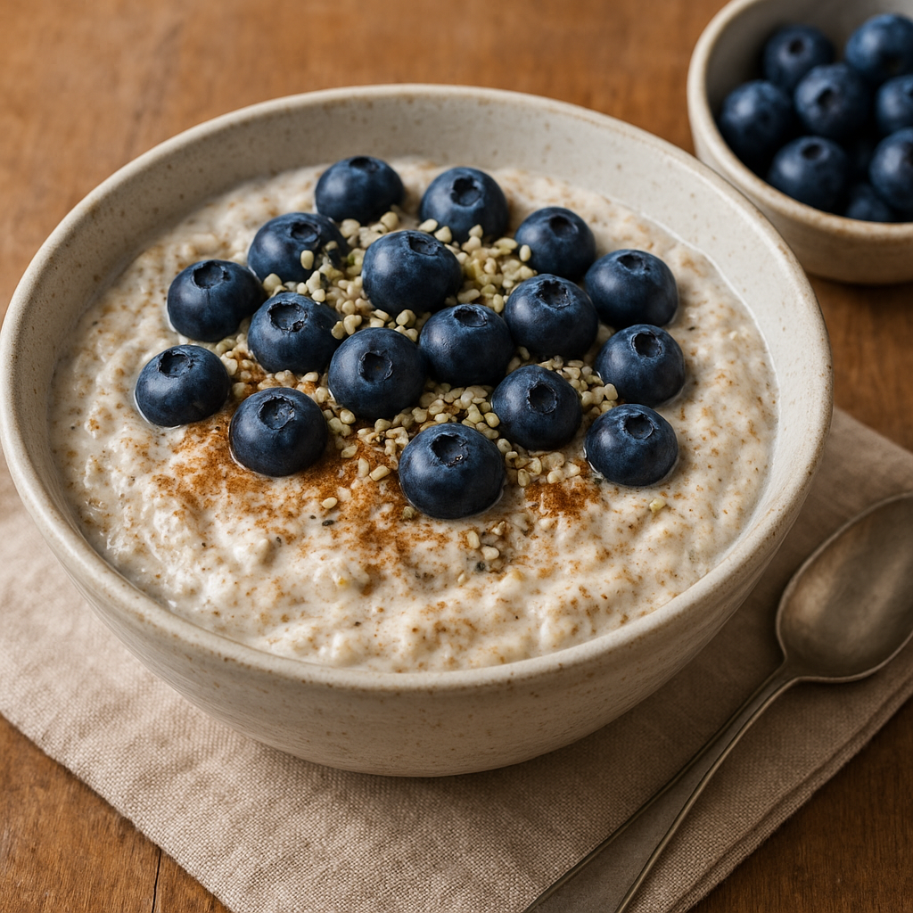 overnight protein yogurt bowl